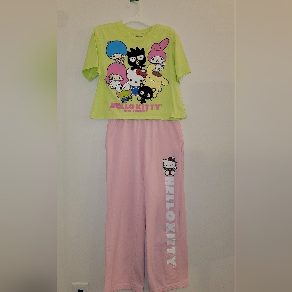 Hello KITTY Pink Pants Size  XS